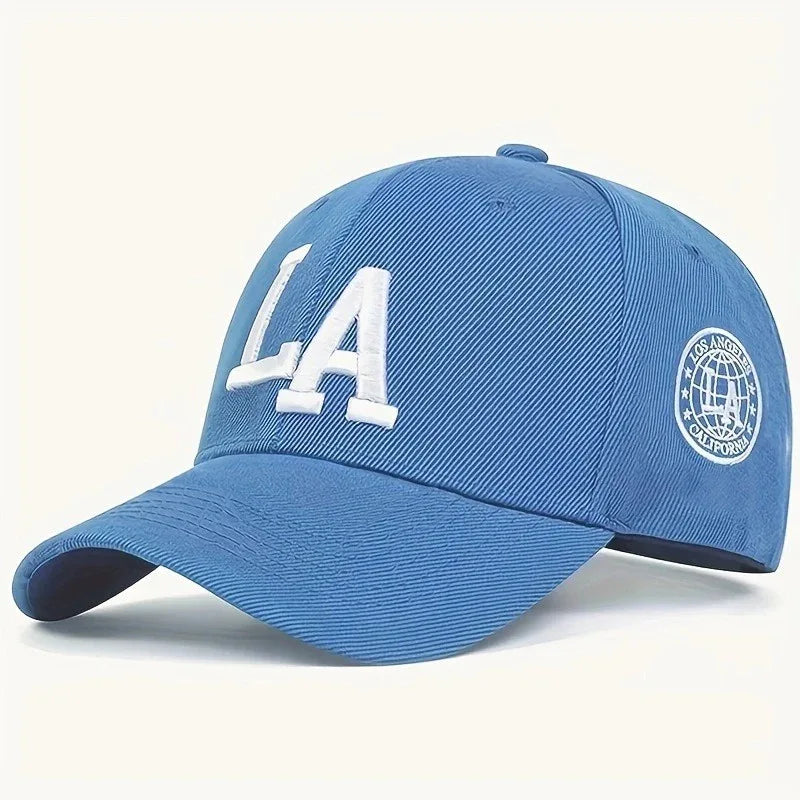 Gorra de béisbol de Los Ángeles bordada 3D
