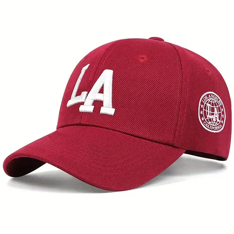 Gorra de béisbol de Los Ángeles bordada 3D