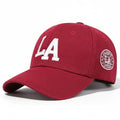 Gorra de béisbol de Los Ángeles bordada 3D