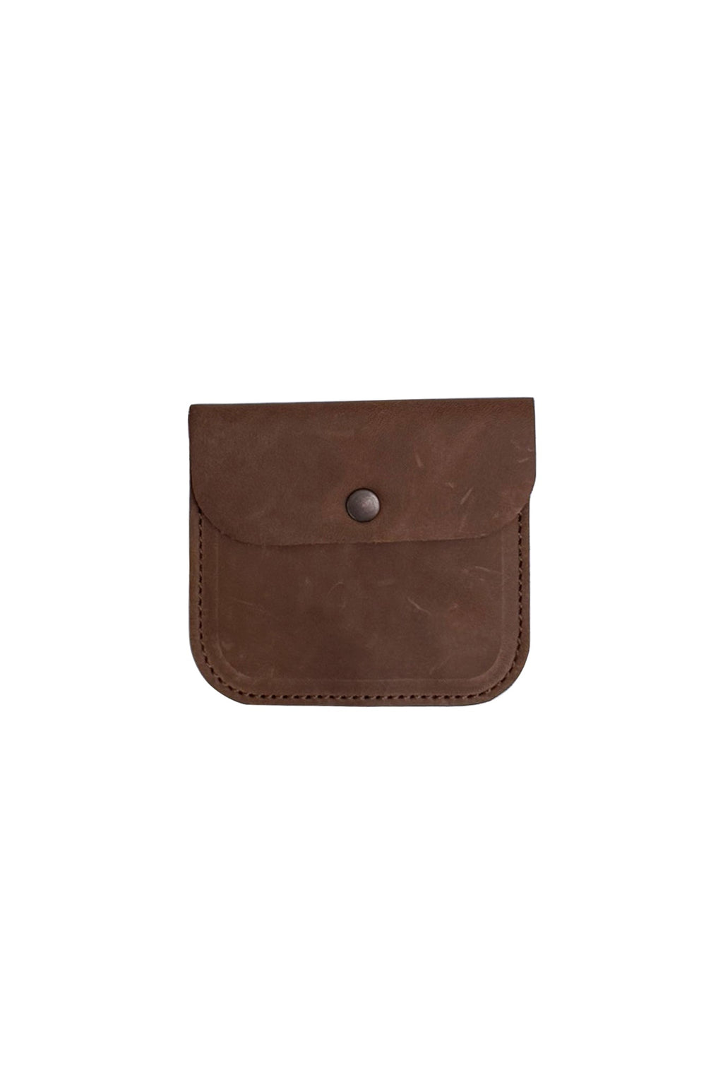Nogal Leather Coin Pouch