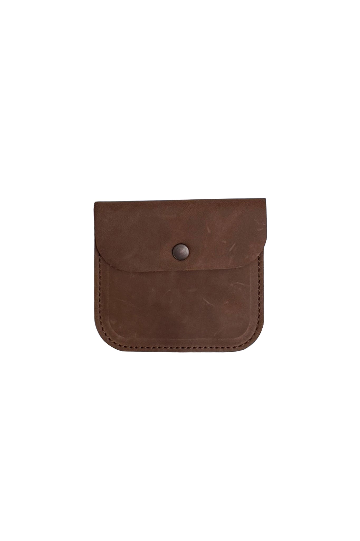 Nogal Leather Coin Pouch