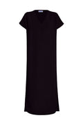 Altea Long Sleeveless Linen-Blend Dress