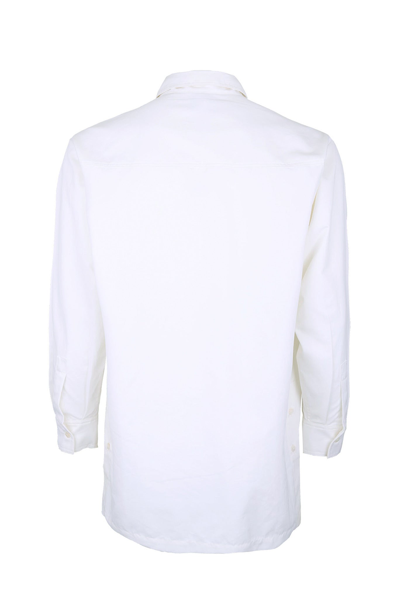 Alpha Silk-Blend Button Down Shirt