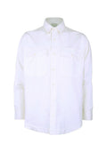 Alpha Silk-Blend Button Down Shirt