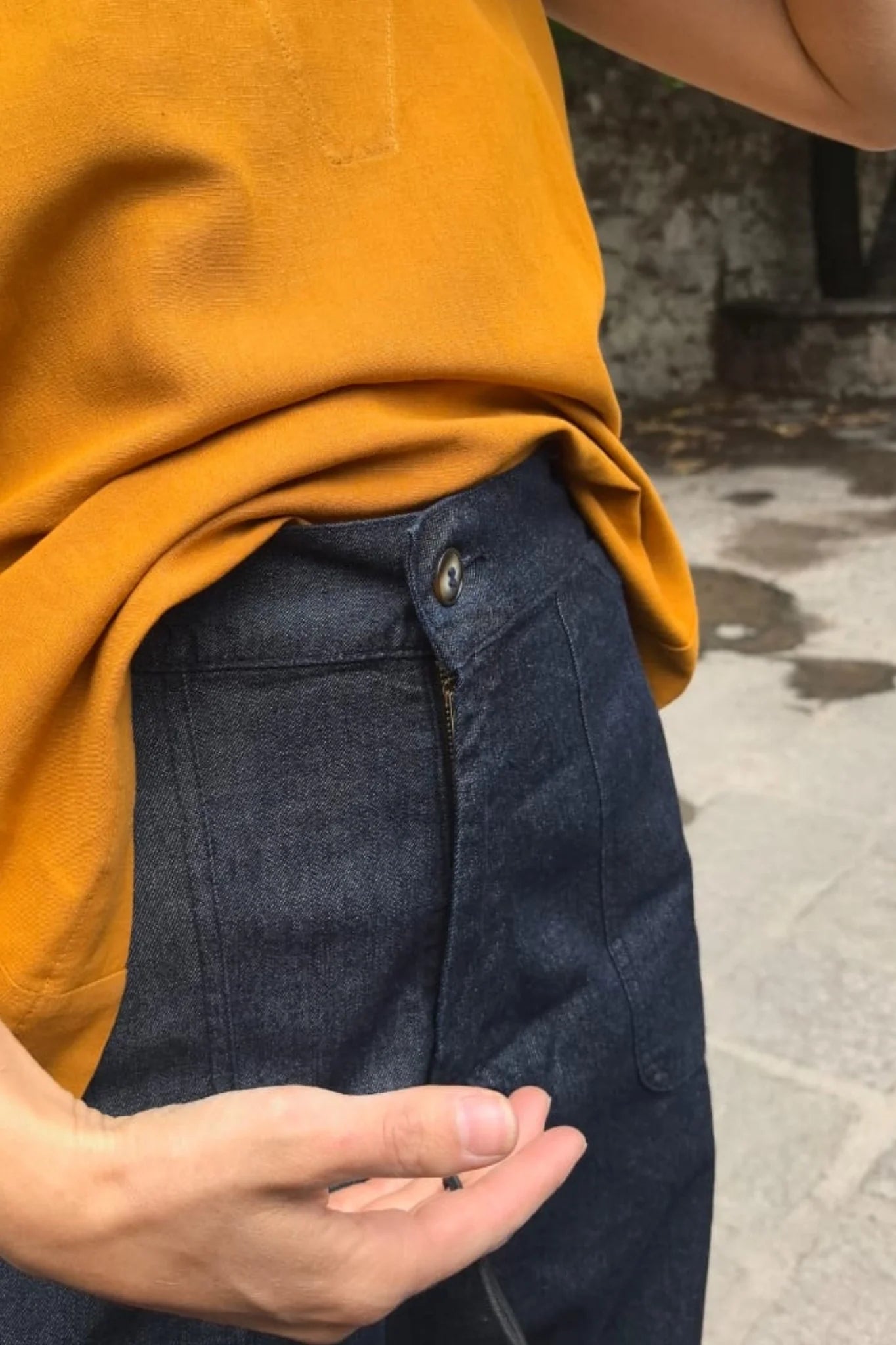 Hercules Washed Denim Pant